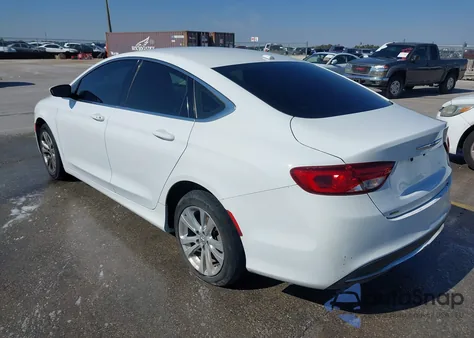 2015 Chrysler 200 Limited z USA, uszkodzony, nr VIN 1C3CCCAB9FN675318